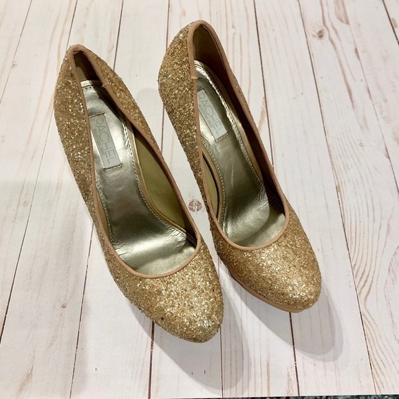 Rachel Roy heels glitter platform Keedan heels sexy - Picture 4 of 10